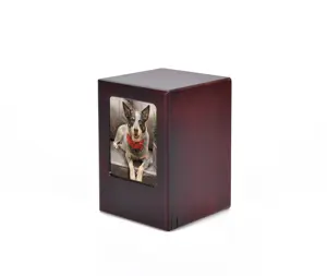 B042 urns funerais personalizados, urns de animal de estimação, cremação única de gato para cinzas, urns de animais domésticos por atacado