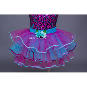 Ropa <span class=keywords><strong>de</strong></span> actuación navideña <span class=keywords><strong>para</strong></span> <span class=keywords><strong>niñas</strong></span>, traje <span class=keywords><strong>de</strong></span> baile <span class=keywords><strong>de</strong></span> Jazz y Ballet con lentejuelas - Product Image 6