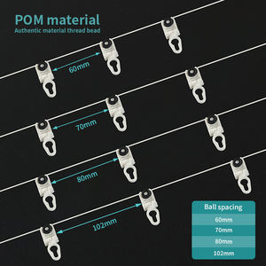 <span class=keywords><strong>Riel</strong></span> de Cortina Moderno de Aluminio con Pliegues en S, Ecológico, Perfecto para Ondas, Silencioso, con Longitud Personalizada - Product Image 6