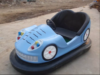 Elektrisches Fiberglas-Autoscooter für Kinder und Erwachsene, Innen/Außen, Batteriebetrieben, 48V, Doppelplatz, 200kg Tragkraft, Vergnügungsgerät