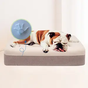 Cama de frutas para animais de estimação Cama de cachorro Hambúrguer Sofá de espuma de luxo Cama para cachorro