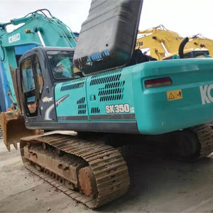 Excavadoras usadas Kobelco SK350 japonesas de alta calidad, excavadoras de cadenas de 350 toneladas, excavadora gigante Kobelco SK350 - Product Image 6