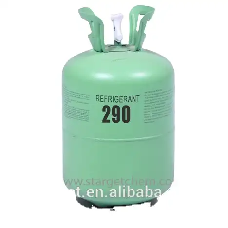 Gas Propana R290, Pendingin HC Ramah Lingkungan, 5KG N.W Y