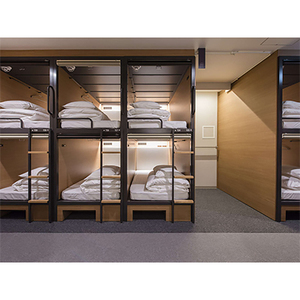 Dernier espace Capsule Hostel lits superposés chambre capsule de couchage verticale dosettes - Product Image 1