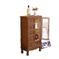 En bois En Gros Élégant Antique Meubles De Salon Brun Moderne Salon Meubles Armoire En Bois Tv Console