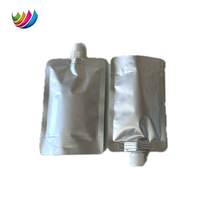 Pochette en plastique design personnalisée 1 litre 1000 ml 500ml 200ml boisson debout en feuille d'aluminium liquide emballage bec pochette sac