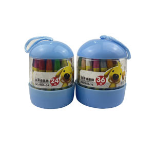 Crayons de cire lavables non toxiques multicolores pour enfants, ensemble de crayons à dessin personnalisés - Product Image 6