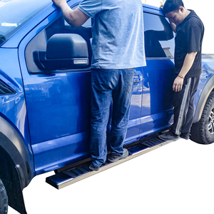 Zolionwil Steel Pickup Side Step Truck Marchepieds pour 2005-2022 Toyota Tacoma Double Cab - Product Image 4