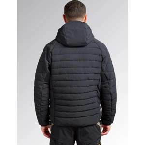 DIADORA UTILITY - 702.180799-80013/XL <b>Padded</b> stretch jacket with <b>thermal</b> eco-certified SORONA® AURA wadding Black WORK JACKETS - Product Image 3