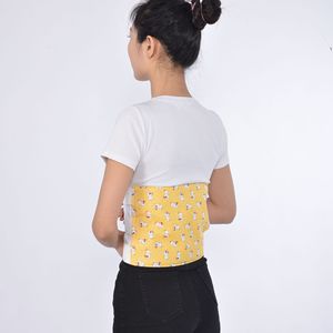 Three-piece fully <b>elastic</b> abdominal binder with fleece fabric, abdominal tightening <b>belt</b>, rib strap, and postpartum abdominal - Product Image 4