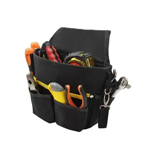 Pequeño de mantenimiento y la herramienta bolsa cintura electricista cinturón de herramientas.