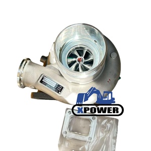 Nouveau turbocompresseur XPower HB335-1 HB335LC-1 6746-81-8110 6746-81-8111 pour moteur SAA6D114E-5A SAA6D114E-5C d'excavatrice sur chenilles - Product Image 1