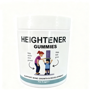 תוסף תזונה לגדילת גובה טבעית עם סידן, מגנזיום, אבץ, אשוגנדה וגלוקוזאמין לילדים, נוער ומבוגרים - Product Image 1