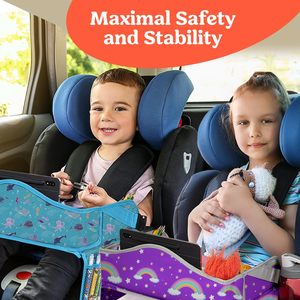 Échantillon gratuit Offre Spéciale usine siège auto étanche pour tout-petit activité Snack bébé poussette plateau avion Table de jeu enfants plateau de voyage - Product Image 3