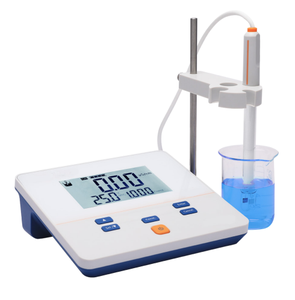 TPEC100B Tisch-Leitfähigkeitsmessgerät 0,00μS/cm-100mS/cm IP54 Wasserdicht 6-Zoll-LCD Manuelle Temperaturkompensation <span class=keywords><strong>EC</strong></span>-Messgerät - Product Image 1