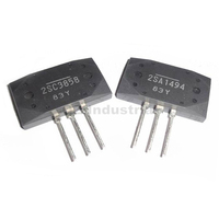 Transistor bipolaire (BJT) NPN/PNP en silicium d'origine QZ 200V 17A 2SC3858 2SA1494