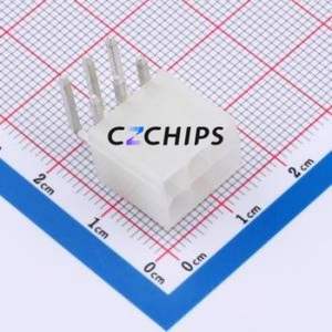 W420120K-6PW2123 Wire-to-Board Pin Header Bent Lead Through Hole,P=4.2mm Connector 2x3P 4.2mm Right Angle Insert Mini-Fit MX 4.2 - Product Image 1