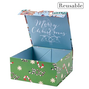 Custom Logo Luxury <b>Gift</b> Packaging Recycled Cardboard <b>Magnetic</b> Closure Folding <b>Box</b> for Holiday - Product Image 3