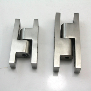 Charnière latérale en acier inoxydable Cl231, montage en surface à 2 trous pour portes d'armoires, design minimaliste, antirouille - Product Image 3