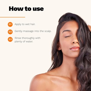 Lance Private Label Jengibre Champú Vegano Estimula el Crecimiento del Cabello Controla La Pérdida de Cabello Más Fuerte Raíces del Cuero Cabelludo Jengibre Champú PARA EL Cabello - Product Image 6