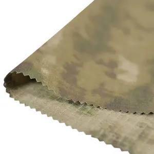 215GSM Camuflagem Impressão AT FG tecido poli algodão para casaco tático de tecido treino