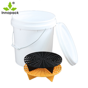 Seau en plastique de 5 gallons de couleur personnalisée pour filtre de lavage de voiture inclus seaux et barils de tambours personnalisables - Product Image 6