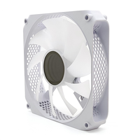 Ventilateur de refroidissement de boîtier d'ordinateur OEM 120mm RGB 12V refroidisseur de processeur de jeu avec dissipateur thermique en plastique d'éclairage infini