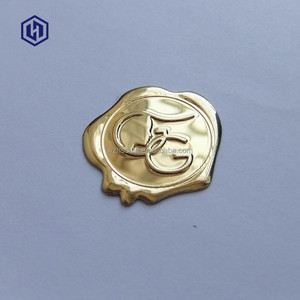 Tùy chỉnh 3D sáp con dấu tem cho chai nước hoa & nến Jar nhà máy thực hiện không thường xuyên bao bì nhãn - Product Image 3