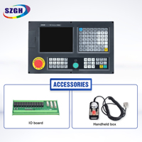 Controlador de movimiento lineal de 3/4 ejes para servomotor dental, sierra de panel y fresadora CNC horizontal con control Fanuc