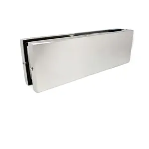 Condibe glass door stainless steel bottom patch fitting