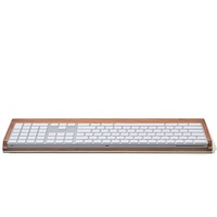Support de tablette pour mobilier de bureau en bois de noyer, plateau pour clavier Magic, vente en gros, haute qualité, style minimaliste moderne, solide