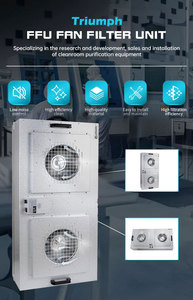 Módulo de Flujo Laminar HEPA de 24 x 48 Pulgadas para Techo de Cuarto Limpio, 2 x <span class=keywords><strong>4</strong></span> HEPA, con Difusor - Product Image 4