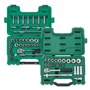 USA APEX 60 pièces. Jeu de douilles 1/2'' en acier et plastique avec embouts, mallette rigide, garantie 1 an, pour réparation maison et véhicule - Product Image 4