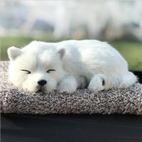 Figurine artisanale en peluche pour Animal, Animal coulant, respirant, carapeur, type chiot dormeur