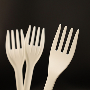 Ustensiles écologiques, fourchettes jetables en CPLA, fourchettes en plastique biodégradable, fourchettes compostables pour les fêtes, les plats à emporter et la restauration - Product Image 6
