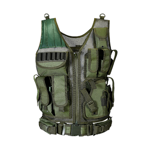 Chaleco Táctico DFV02 para Caza al Aire Libre, para Hombre, Camuflaje, Malla Transpirable, Molle, para Senderismo y Camping, Venta al Por Mayor - Product Image 1