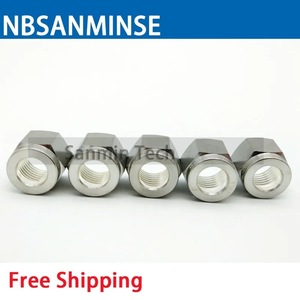 NBSANMINSE 316L Stainless Steel Nuts For Rigid <b>Pipes</b> Industrial Use - Product Image 4