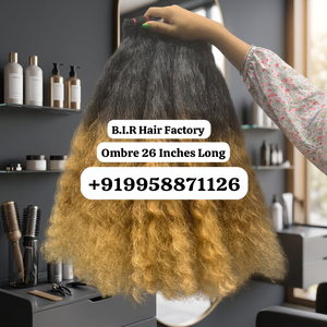 ผมต่อแบบเวฟธรรมชาติ ขนาด 26 นิ้ว แบบอินเดียใต้  ชนิด Remy  พร้อมเชือกผูกผม HD Lace  ไม่ผ่านการแปรรูปด้วยสารเคมี - Product Image 3