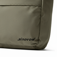 Bolsa de Mano Sinovow Personalizada, Resistente a Desgarros, de Poliéster Ripstop 600D para Estudiantes Universitarios