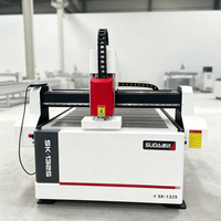 Machine de découpe CNC 1300x2500, routeur à bois pour gravure sur MDF, broche à refroidissement par eau