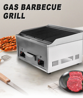 Barbecue à gaz avec tiroir à graisse extractible grande capacité, collecte centralisée des déchets pour un nettoyage rapide, OEM ODM