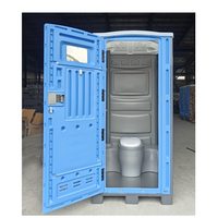 Toilette mobile H9-C1 en PEHD, WC moderne pliable, écologique, garantie 3 ans, portable, pour chantier, usage extérieur, location de WC