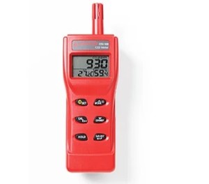 เครื่องวัดคาร์บอนไดออกไซด์แบบพกพา Amprobe CO2-100, เซ็นเซอร์ NDIR ช่วงการวัด 0-9999 ppm, จอแสดงผลสามแบบ CO2/อุณหภูมิ/ความชื้นสัมพัทธ์ - Product Image 3