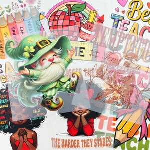 Transferencias DTF de Fábrica para Camisetas de Adultos, Diseño de Biblia Falsa de Temporada, Autismo, Él Resucitó, Día de San Patricio - Product Image 2