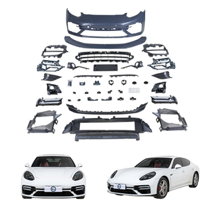 Ensemble de pare-chocs avant pour Panamera 970.2 2014-2016, conversion de style ancien à nouveau 971 <span class=keywords><strong>TBS</strong></span>, y compris les feux de jour - Product Image 1