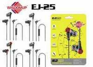 WISDOMUP EJ-25 หูฟังอินเอียร์ไดร์เวอร์แบบไดนามิก 3.5 มม. หูฟังแบบมีสายสำหรับฟังเพลง - Product Image 3