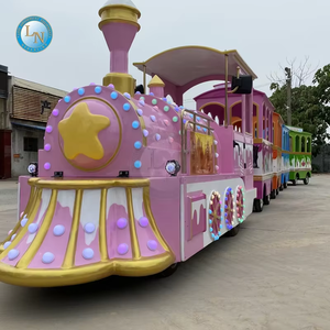 Train sans rail populaire en promotion pour parcs d'attractions, à usage commercial, télécommandé à batterie, pour <span class=keywords><strong>adultes</strong></span> et enfants - Product Image 6