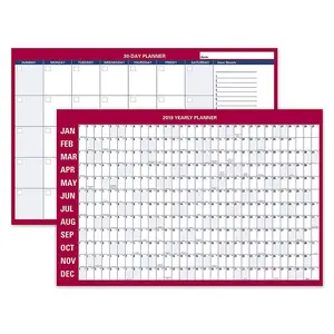 2021 2022 Double Sided Laminated Yearly Calendar Wall Calender 365 Day Calendar