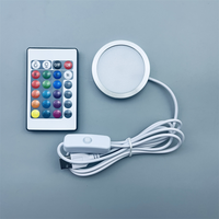 Luz LED USB 5V, RGB con Control Remoto IR, Iluminación Bajo Muebles con Base Impresa en 3D, Kit de Lámpara LED Bambu Lab 001 para Impresión 3D