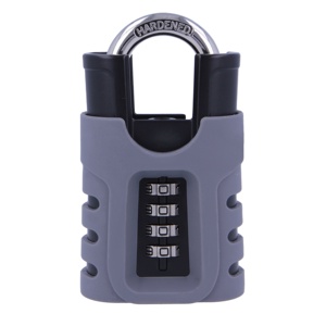 بوابة خارجية عالية الأمن مستودع معدن سبائك الزنك الجمع بين قفل - Product Image 1